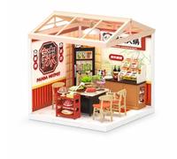 SiaBiced Miniatura Modular para Niñas Kit, Pastelería DIY sin Pegamento, para Construir