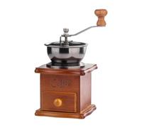 SiaBiced Molinillo de Café de Madera Máquina de Molienda de Café Manual Molinillo de Mano Portátil para Prensar sobre Camping Regalo para El Hogar