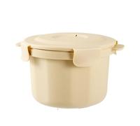 SiaBiced Olla Arrocera para Microondas, Vaporera, Máquina para Hacer Arroz Portátil para El Hogar, Tazón para Servir