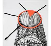 SiaBiced Red Objetivo Fútbol Portátil para Entrenamiento y Práctica, Accesorios Fútbol con Correas Ajustables, Naranja Rojizo