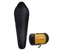 SiaBiced Saco Plumón para Libre, Diseño, -12°C Confort, Clima Frío e Invierno, para, Negro Noche, S