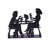 SiaBiced Servilletero de Mesa con Temática de Comida, Adorno de Escritorio para El Hogar, Restaurante, Hotel