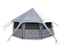 SiaBiced Tienda Campaña 8 s para Camping Familiar, Tienda Campaña Robusta, Gris Claro, Gris