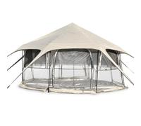 SiaBiced Tienda Campaña 8 s para Camping Familiar, Tienda Campaña Robusta, PVC Transparente, Claro