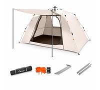 SiaBiced Tienda Campaña -Up Protección, Poliéster tafetán, Fibra Vidrio, Impermeable 1000-1500mm, Suelo 1500-2000mm, Viento 5, para