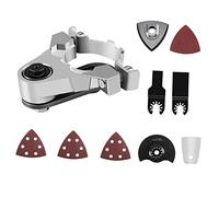 SiaBiced Universal Oscilante Adaptador Amoladora Ángulo Conversor Máquina Multifuncional Accesorios Oscilantes para Herramientas Eléctricas Estructura Metálica, estilo c