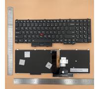 Siakoocty Laptop de repuesto con puntero y teclado retroiluminado para Lenovo Thinkpad P50 P51 P70 00PA288 SN20K85114/00PA370 0BL0014