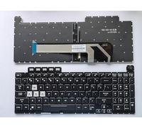 Siakoocty Teclado de repuesto para laptop con retroiluminación colorida para Asus TUF Gaming A15 FX506 FA506 FA556 TUF506.TUF A17 FA706.TUF Gaming F17 FX706LI FX706 FX706L FA706U FX706U FA706