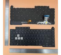 Siakoocty Teclado de repuesto para portátil ASUS ROG Strix G15 G513 G513Q G513QY G513QM G533 retroiluminado US 0KBR0-4810US00