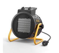 SIAL Calefactor Bajo Consumo 3000 W, Radiador Electrico Estufa, Pequeño | Termoventilador, Calentador de Cerámica PTC portatil, Adjustable Temperature Control, Fan Heater, for industrial, baño, hogar