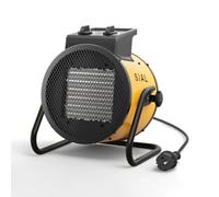 SIAL Calefactor Bajo Consumo 3000 W, Radiador Electrico Estufa, Pequeño | Termoventilador, Calentador de Cerámica PTC portatil, Adjustable Temperature Control, Fan Heater, for industrial, baño, hogar