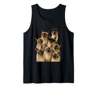 Siamés loco Camiseta sin Mangas