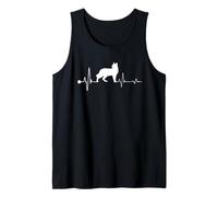 Siamese Cat Heartbeat Funny Kitten For Cats Lovers Camiseta sin Mangas