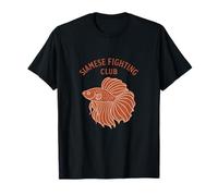 Siamese Fighting Fish Club Betta Peces de agua dulce Camiseta