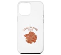 Siamese Fighting Fish Club Betta Peces de agua dulce Carcasa para iPhone 12 Pro Max