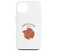 Siamese Fighting Fish Club Betta Peces de agua dulce Carcasa para iPhone 13