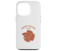 Siamese Fighting Fish Club Betta Peces de agua dulce Carcasa para iPhone 13 Pro