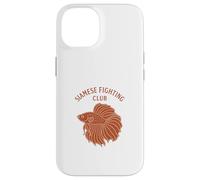 Siamese Fighting Fish Club Betta Peces de agua dulce Carcasa para iPhone 14