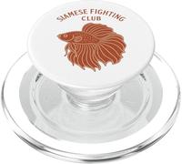 Siamese Fighting Fish Club Betta Peces de agua dulce PopSockets PopGrip para MagSafe