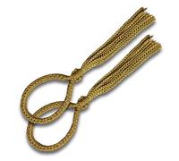 SIAMKICK Muay Thai Prajiad Brazaletes, brazalete tradicional hecho a mano Muay Thai, auténtico Wai Kru Thai Boxing y Kickboxing (juego de 2) (dorado metálico)