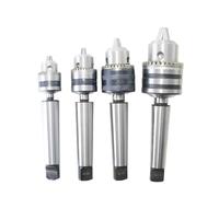 SIAQWYENZ 1 juego MT1 MT2 MT3 MT4 B10 B12 B16 B18 0,6-6/1-10/1-13/3-16/5-20 vástago de cono Morse portabrocas mandril torno CNC máquina de perforación madera Portabrocas(MTA3-B16(1.5-13mm))
