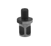 SIAQWYENZ Adaptador de 3/4" for vástago Weldon/Universal/FEIN-Quickin a eje cónico B16, rosca de 1/2"-20UNF, accesorio de conexión de portabrocas magnético Portabrocas(Weldon to 1-2-20UNF)