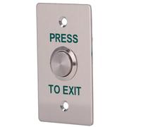 SIB EXITBUTTON303-SLIM Pulsador de liberación de puerta - Uso profesional - Testado 500.000 usos - NO/NC/COM | Empotrado o super