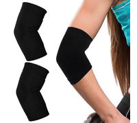 Sibba 1 par de coderas de compresión para brazos, codo de tenista, codo de tenista, codo de tenis, coderas de compresión, para levantamiento de pesas, coderas para protección deportiva, alivio del