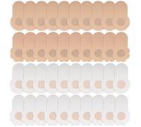 Sibba 40 cubiertas para pezón con efecto lifting, desechables, para mujer, para levantamiento de senos invisibles, almohadillas adhesivas sin pezones