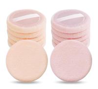 Sibba Esponja de Maquillaje Beauty Blender 12 Unidades Aplicador de Base de Maquillaje Almohadillas de Ajuste de Mezcla Facial Cosméticos Mate Polvo Suelto Pintura Corporal Brochas