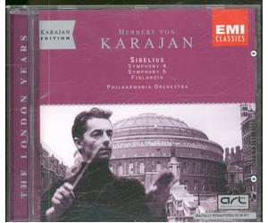 Sibelius, J. - Symphonies Nos 4 & 5 / Finlandia (Karajan Edition)