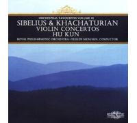 Sibelius, Khachaturian : Concertos pour violon. Kun, Menuhin.