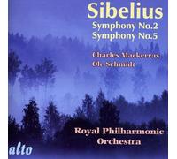 Sibelius : Symphonies n° 2 & 5. RPO, Mackerras, Schmidt.