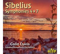 Sibelius : Symphonies n° 4 & 7. Davis.