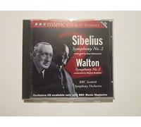 Sibelius Symphony No.2, Walton Symphony No.2 (UK Import)