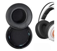 Siberia 650 - Almohadillas de repuesto compatibles con auriculares SteelSeries Siberia 650 Gaming, espuma viscoelástica de piel de proteína, color negro
