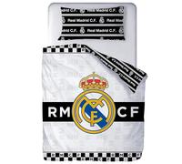 Sibiles - Funda Nórdica Juego Cama 90 Real Madrid Rm191013 Color Blanco Talla Cama 90