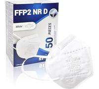 SIBILLA Mascarillas FFP2 Blancas - 50 Unidades | Mascarilla NR D | FFP2 Made in Italy 5 Capas Envasadas Individualmente CE 0465 | Certificada EN 149:2001+A1:2009