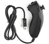 SIBIONO-Nunchuck - Controlador para videojuegos Nintendo Wii/Wii U (negro)