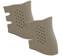Sibo - Airsoft Funda Pistola para Empuñadura (Pack 2 Unidades) - Grip Ergonómico Antideslizante para Pistola ó Fusil - Funda de Goma Silicona - Accesorio Airsoft, Caza, Tiro, Softair ,Outdoor (Tan)