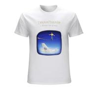 SIBOER Dream Theater - Camiseta para hombre, diseño de teatro dramático, color blanco, blanco, M