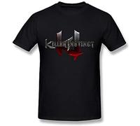 SIBOER Jiayuhua Killer Instinct - Camiseta para hombre, color negro, Negro, 3XL