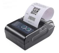 Sibomtex - Mini impresora térmica portátil de 58 mm, con etiquetas, para recibos, envío, conexión USB BT, compatible con comando ESCPOS, compatible con Windows, Android, iOS, para supermercado, tienda