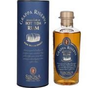 Sibona GRAPPA RISERVA Botti da RUM 44% Vol. 0,5l in Giftbox
