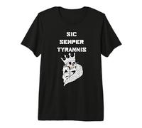 Sic Semper Tyrannis Ace Skull King Así, Siempre a los tiranos Camiseta Premium