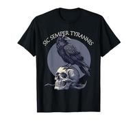 Sic Semper Tyrannis y Cráneo de cuervo Camiseta