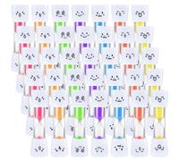 SICANAUO 35 temporizadores de arena para niños, 2 minites de cepillo de dientes, reloj de arena, temporizador de arena colorido, temporizador de gestión visual lindo para niños, cocina, aula, juegos