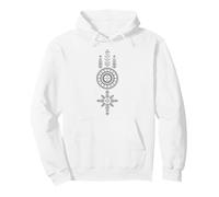 Sicanje - Antiguo Tatuaje Tradicional croata Sudadera con Capucha