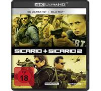 Sicario 1 4K Ultra-HD (+ 2 Blu-Ray's) (4K UHD Blu-ray) Benicio (Importación USA)