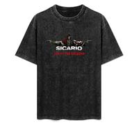 Sicario Day of The Soldado Movie Mens T-Shirt Black Unisex tee M